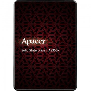 SSD 2.5" 256GB AS350X Apacer AP256GAS350XR-1 Серія - AS350X, 256 GB, 3D NAND, 2.5", SATA 6Gb/s, Швидкість читання, макс. - 560 Mb/s, Швидкість запису, макс. - 540 Mb/s, 100 х 69.85 х 6.90 мм