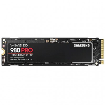 SSD M.2 2280 2TB Samsung MZ-V8P2T0BW Серія - 980 PRO, 2 TB, V-NAND 3bit MLC, M.2, PCI-E 4.0 (x4), Швидкість читання, макс. - 7000 Mb/s, Швидкість запису, макс. - 5000 Mb/s,