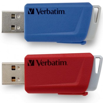 флеш USB 2x32GB Store 'n' Click Red/Blue USB 3.2 (49308)
