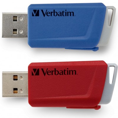 флеш USB 2x32GB Store 'n' Click Red/Blue USB 3.2 (49308)