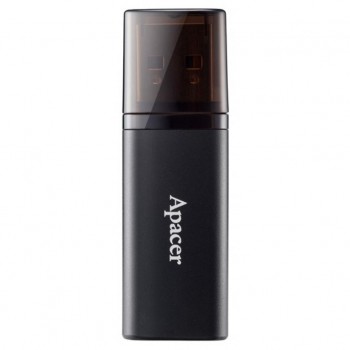 флеш USB 64GB AH25B Black USB 3.1 Apacer (AP64GAH25BB-1)