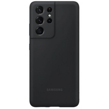 Чохол Silicone Cover Samsung Galaxy S21 Ultra Black (EF-PG998TBEGRU) Samsung