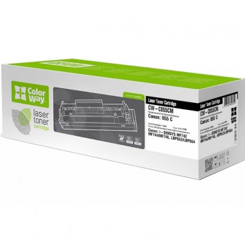 Картридж для CANON 055C, LBP-663/664/MF-744/746 Cyan (CW-C055CM) Colorway