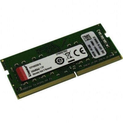 Пам'ять для ноутбука SoDIMM DDR4 16GB 2666 MHz Kingston KCP426SS8/16