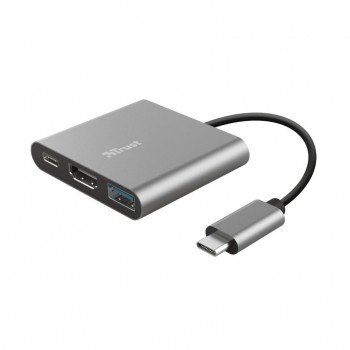 USB-хаб Trust Dalyx 3-in-1 Multiport USB-C (23772)