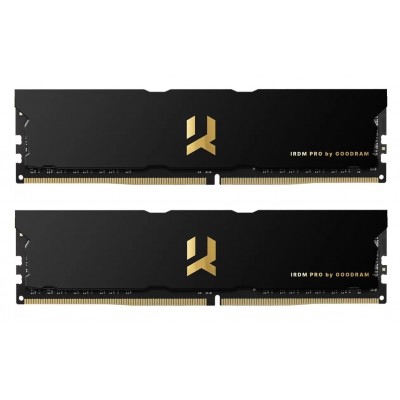 Пам'ять DDR4 16GB (2x8GB) 4000 MHz IRDM PRO Black GoodRAM IRP-4000D4V64L18S/16GDC