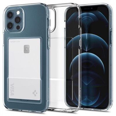Чохол iPhone 12 /12 Pro Crystal Slot, Crystal Clear (ACS02576) Spigen