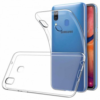 Чохол для SAMSUNG Galaxy A20 Clear tpu (Transperent) (LC-A20C) Laudtec