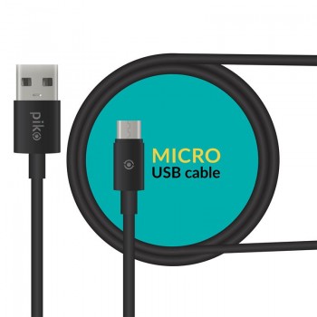 Кабель USB-microUSB 1.2м Piko CB-UM11 black (1283126494918)