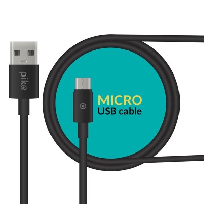 Кабель USB-microUSB 1.2м Piko CB-UM11 black (1283126494918)