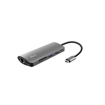 USB-хаб Trust DALYX 7-IN-1 USB-C ALUMINIUM (23775_TRUST)