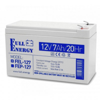 Батарея для БЖД Full Energy 12В 7Ач (FEL-127)