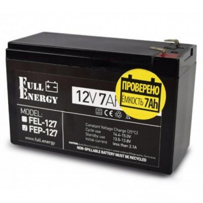 Батарея для БЖД Full Energy 12В 7Ач (FEP-127)