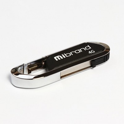 флеш USB 4GB Aligator Grey USB 2.0 Mibrand (MI2.0/AL4U7G)