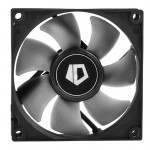 Вентилятор 80мм ID-Cooling NO-8025-SD 3-pin+Molex, Black/White гідродинамічний 2000RPM 21dB