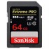 Карта пам'яті SD 64GB SDXC Extreme Pro UHS-II SANDISK (SDSDXDK-064G-GN4IN)