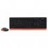 Комплект (клавіатура, миша) A4-tech FG1010 Orange (FG1010 Orange)