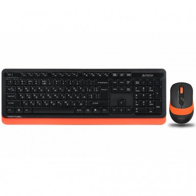 Комплект (клавіатура, миша) A4-tech FG1010 Orange (FG1010 Orange)