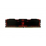 Пам'ять DDR4 8GB 3200 MHz IRDM X Black GoodRAM IR-X3200D464L16SA/8G 	CL16 	1,35 радіатори 60 міс.