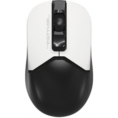 Мишка бездротова A4Tech FG12 Black/White USB