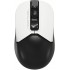 Мишка бездротова A4Tech FG12 Black/White USB