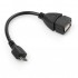 Кабель USB AF -> Micro 5P OTG Vinga (VCPDCOTGMBK)