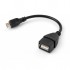 Кабель USB AF -> Micro 5P OTG Vinga (VCPDCOTGMBK)