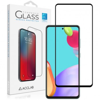 Захисне скло ACCLAB Full Glue для Samsung Galaxy A52 SM-A525 Black (1283126510540)