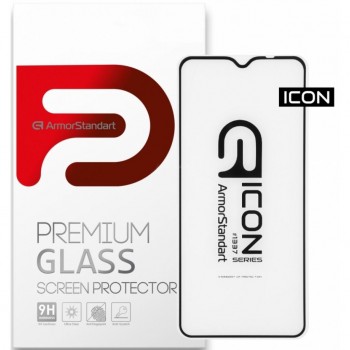 Захисне скло Armorstandart Icon для Xiaomi Redmi 9T Black (ARM58274)