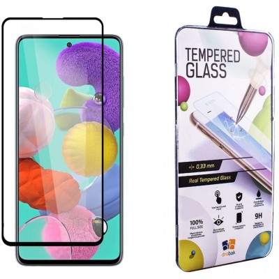Захисне скло Drobak для Samsung Galaxy A52 SM-A525 Black (474718)