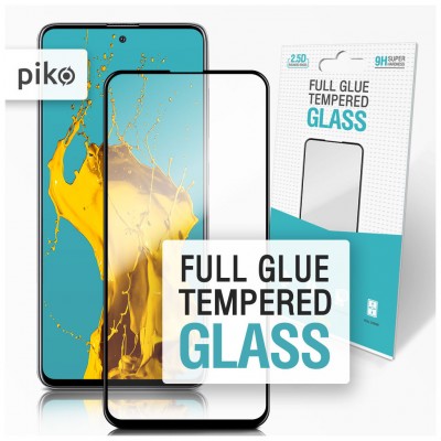 Захисне скло Piko для Samsung Galaxy A71 SM-A715 Black Full Glue, 0.3mm, 2.5D (1283126497131)