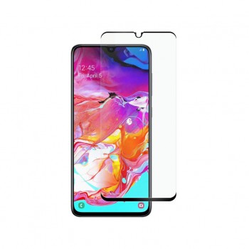 Захисне скло PowerPlant для Samsung Galaxy A70 SM-A705 Black (GL606887)