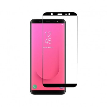 Захисне скло PowerPlant для Samsung Galaxy J8 SM-J810 Black (GL607556)
