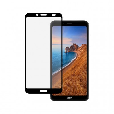 Захисне скло PowerPlant для Xiaomi Redmi 7A Black Full Screen (GL607631)