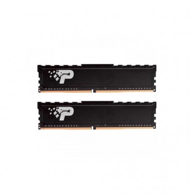 Пам'ять DDR4 32GB (2x16GB) 3200 Patriot Signature Line Premium C22 с радиатором (PSP432G3200KH1)