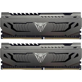 Пам'ять DDR4 64GB (2x32GB) 3600 Patriot Viper Steel C16-18-18-36 набор из 2-х модулей (PVS464G360C8K)