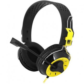 Навушники GEMIX N4 Black-Yellow Gaming