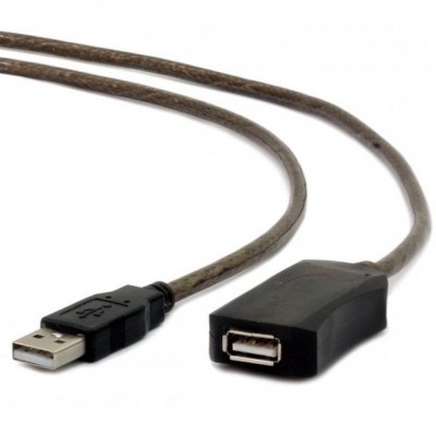 Удлинитель USB2.0 AM-AF  5м Cablexpert (UAE-01-5M) активный