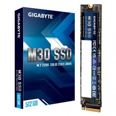 SSD M.2 PCI-Exp3.0 x4 512GB GIGABYTE (GP-GM30512G-G) R/W UpTo 3 500/2600Mb/s