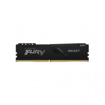 Пам'ять DDR4 16GB 2666 MHz FURY Beast Black HyperX (Kingston Fury) KF426C16BB/16