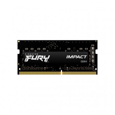 Пам'ять для ноутбука SoDIMM DDR4 16GB 2666 MHz FURY Impact HyperX (Kingston Fury) KF426S16IB/16