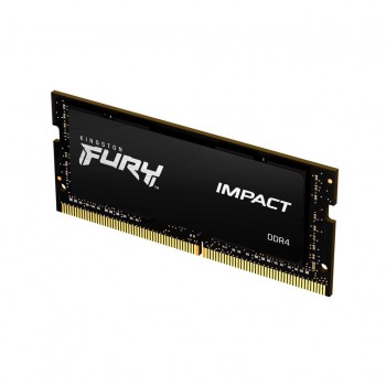 Пам'ять для ноутбука SoDIMM DDR4 8GB 3200 MHz Fury Impact HyperX (Kingston Fury) KF432S20IB/8