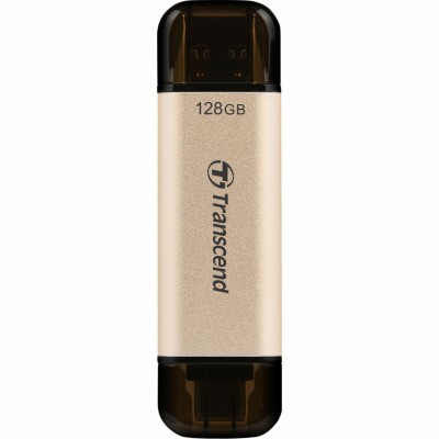 флеш USB 128GB JetFlash 930 Gold-Black USB 3.2/Type-C Transcend (TS128GJF930C)