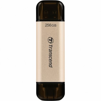 флеш USB 256GB JetFlash 930 Gold-Black USB 3.2/Type-C Transcend (TS256GJF930C)