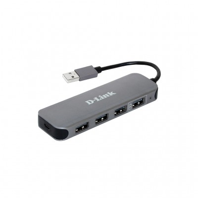 USB-хаб D-Link DUB-H4 4xUSB2.0, USB2.0 (DUB-H4)