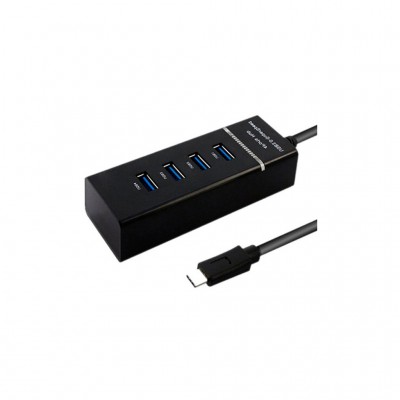 USB-хаб Maiwo USB Type-C to 4х USB3.0 cable 29 cm (KH303)