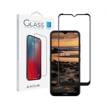 Захисне скло ACCLAB Full Glue для Nokia 1.4 Black (1283126511790)