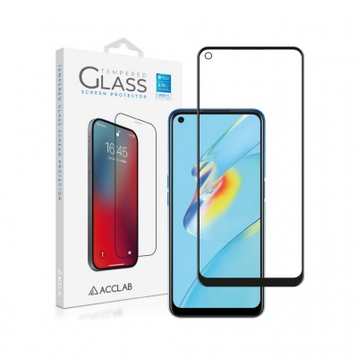 Захисне скло ACCLAB Full Glue для Oppo A54 Black (1283126512674)