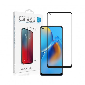 Захисне скло ACCLAB Full Glue для Oppo A74 Black (1283126512667)