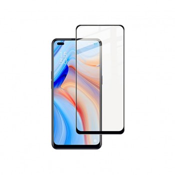 Захисне скло PowerPlant для Oppo Reno4 Lite Black Full Screen (GL609222)